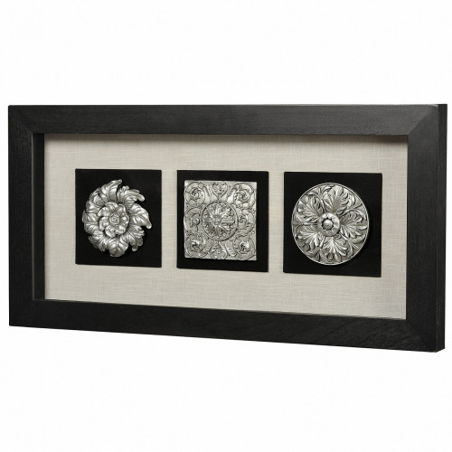 панно "вертикальный декор 1 (черная рама)" в Воронеже