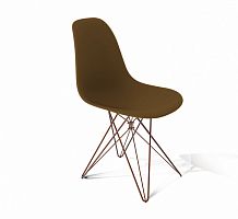 стул dsr коричневый s50 (eames style) в Воронеже