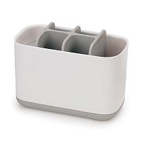 органайзер для зубных щеток easystore большой белый-серый в Воронеже