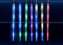 занавес светодиодный уличный «сосульки» 300см (11126) uld-e3005-210/dtk rgb ip44 frosted icicle в Воронеже
