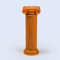 свеча высокая оранжевая hestia column в Воронеже