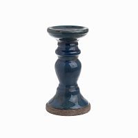 подсвечник синий фигурный blue, 22 см в Воронеже