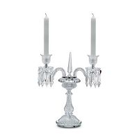 канделябр хрустальный на 2 свечи baccarat 2 от delight collection, 60 см в Воронеже