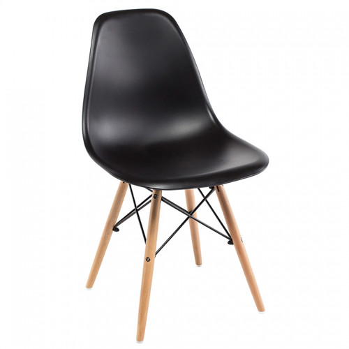 стул деревянный eames pc-015 black в Воронеже