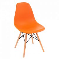 стул деревянный eames pc-015 оранжевый в Воронеже