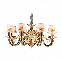 подвесная люстра idlamp michel 404/8-ledoldbronze в Воронеже