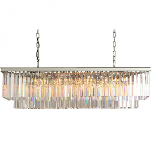 люстра odeon l80 silver&glass серая, прозрачная в Воронеже