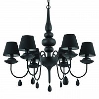 подвесная люстра ideal lux blanche sp6 nero в Воронеже