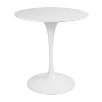 стол eero saarinen style tulip table top mdf d70 глянцевый белый в Воронеже