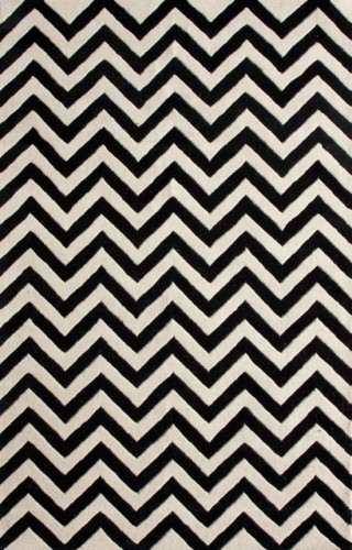 ковер zig zag чёрный 160х230 в Воронеже