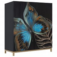 комод butterfly черный в Воронеже