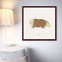 картина: nyc hippo, 2016г в Воронеже