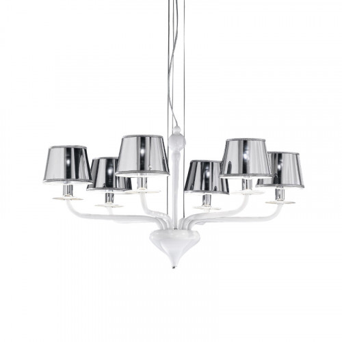 люстра 2010/6 fu от sylcom хром/дымчатая в Воронеже