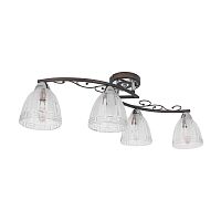 потолочная люстра idlamp nield 232/4pf-blackchrome в Воронеже