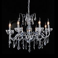 люстра md103906-8a от illuminati серебряный в Воронеже