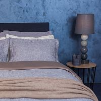 комплект постельного белья decoflux сатин семейный versaille grey в Воронеже