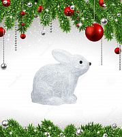 фигурка светодиодная «кролик» 24x27см (09561) uld-m2724-032/sta в Воронеже