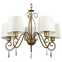 подвесная люстра arte lamp carolina a9239lm-5br в Воронеже