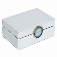 шкатулка для украшений белая 20x7,5x14 см в Воронеже