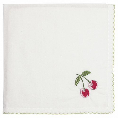 салфетка cherry red w/embroidery в Воронеже