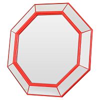 зеркало венецианское восьмиугольное в красной раме scarlet sails в Воронеже