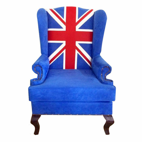 каминное кресло union jack classic в Воронеже