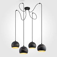 подвесная люстра tk lighting 2221 yoda black orbit в Воронеже