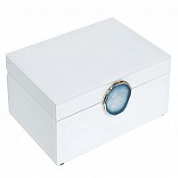 шкатулка для украшений белая 28x10x20 см в Воронеже