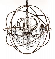 люстра foucault's orb crystal d75 антик (темная) коричневая в Воронеже