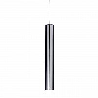 подвесной светодиодный светильник ideal lux ultrathin sp1 small round cromo в Воронеже