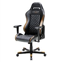 кресло геймерское dxracer черно-коричневое в Воронеже