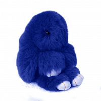 меховой зайка брелок синий в Воронеже