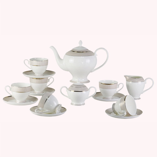 чайный сервиз bianko 17 pcs tea set в Воронеже