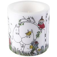 свеча большая moomin счастливое семейство, 8 см в Воронеже