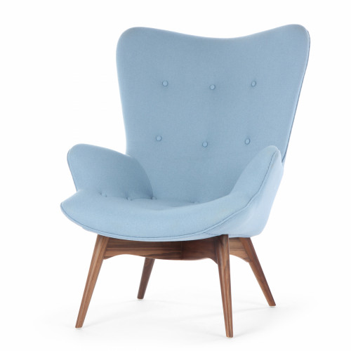 кресло contour 2 светло-голубое в Воронеже