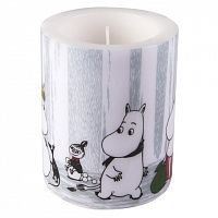 свеча большая moomin зимнее путешествие, 8 см в Воронеже