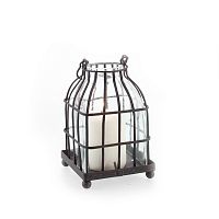 подсвечник-фонарь металлический со стеклом bird in cage i, 15 см в Воронеже