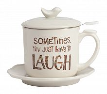 чайный набор sometimes you just have to laugh в Воронеже