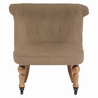 кресло amelie french country chair светло-коричневое в Воронеже