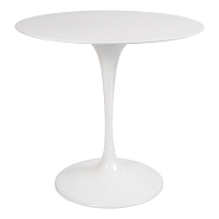 стол eero saarinen style tulip table top mdf d80 глянцевый белый в Воронеже