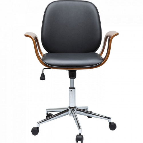 кресло офисное patron черный в Воронеже