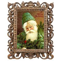 репродукция старинной рождественской гравюры a marry christmas в Воронеже
