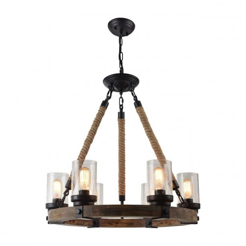 подвесная люстра arte lamp a1693sp-6br в Воронеже