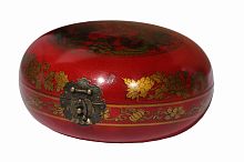 декоративная шкатулка gudong красная в Воронеже