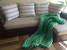 плед нежность зелёный большой в Воронеже