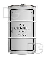 декоративная бочка- шкаф chanel №5 white xl в Воронеже