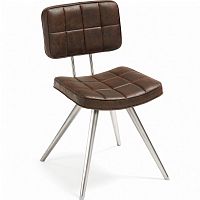 стул lola seat pu brown ножки из нержаеющей стали c589u09 от la forma (ex julia grup) в Воронеже