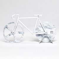 нож для пиццы из нержавеющей стали the fixie, белый мрамор в Воронеже