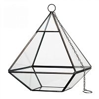 флорариум стеклянный с подвесом diamond shape в Воронеже