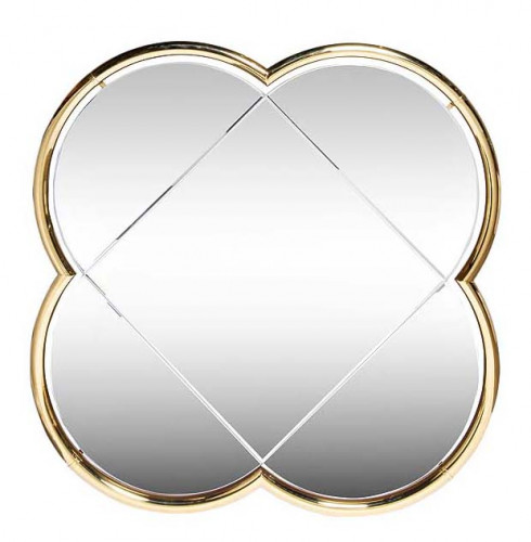 зеркалос фацетом в золотой раме fagis 101х101см в Воронеже